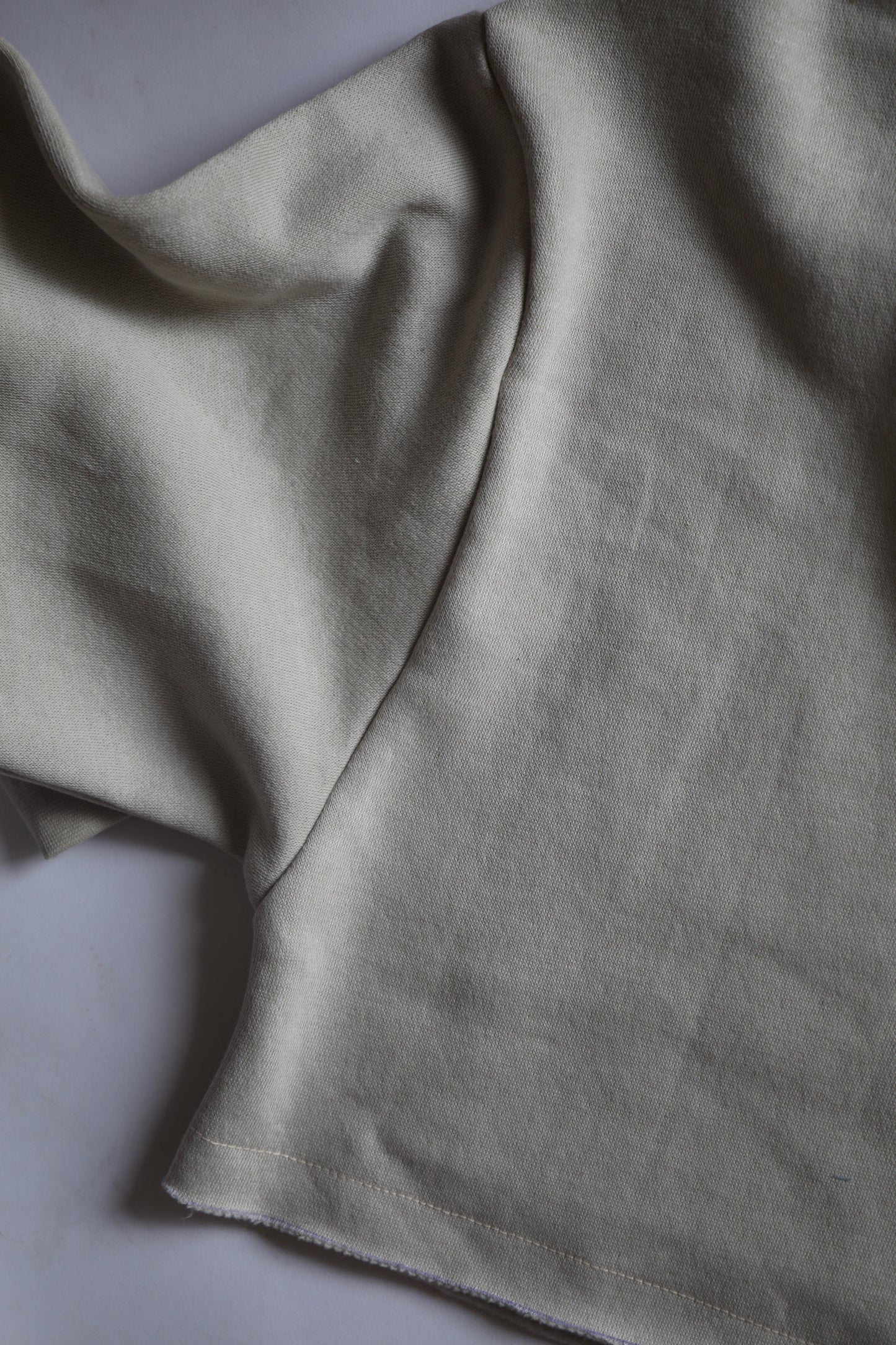 cropped sweatshirt