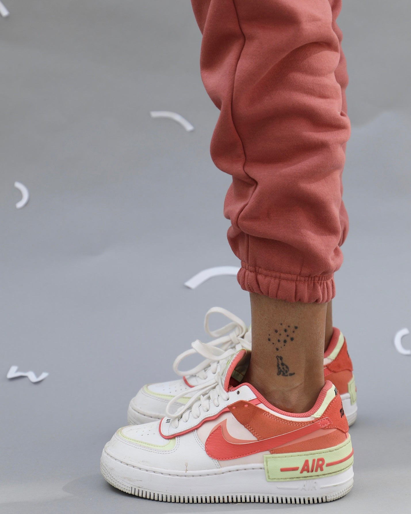 terracotta- sweatpants