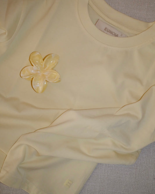 flower claw clip