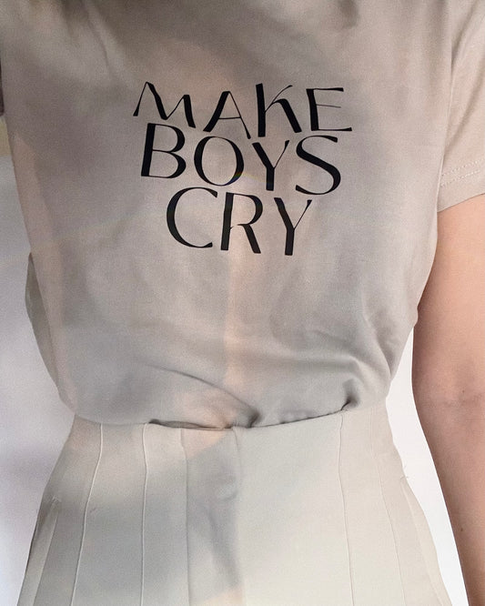 make boys cry tee